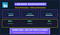 do linkedin management and organic growth for coaches and consultants
