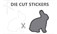 die cut lines,cut contour,die lines sticker and logo