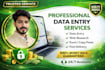 do data entry and copy typing