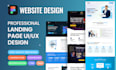 do figma website design, website ui ux design, figma design, website mockup