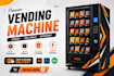 create custom vending machine designs