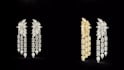 high end jewelry render, custom earrings design, gemstone design, stl 3d model