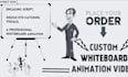 create whiteboard animations and 2d animations