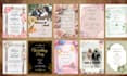 design editable canva invitation for wedding and events