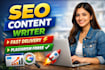 write SEO articles that rank