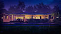 luxury house render cinematic visualization