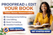 proofread, format fiction, romance, erotic and developmental book edit