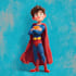 illustrate a superhero comic cover art