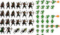 create pixel art character, pixel art sprite sheet, character sprite, animation
