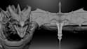 do 3d animal model, creature model, monster, dragon with rigging and animation