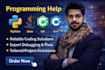 develop and fix programs in python java c sharp and cpp