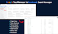 install facebook pixel and google analytics on your website