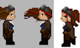 do pixel art character animation, sprite animation 8 16 bits pixel art animation