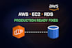 fix AWS ec2 to rds connection issues fast