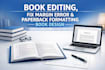 do book editing fix margin error and paperback formatting book design