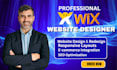 develop custom wix site, with wix code, velo and database