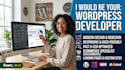 be your wordpress developer to design and redesign wordpress website development