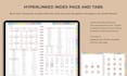etsy digital planner etsy hyperlinked planner digital planner canva ebook