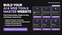 create a custom, responsive website with HTML, CSS, and js