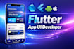 develop a high quality mobile app using flutter