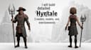 build detailed hytale 3d models, characters, and environment