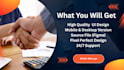 design a modren responsive single page website landing page