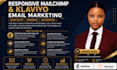 design responsive mailchimp and klaviyo for your store