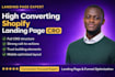 design or fix clickfunnels sales funnel landing page for higher conversion
