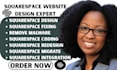 redesign squarespace website fix squarespace bugs remove squarespace malware seo
