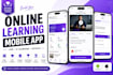 develop an elearning app lms online course and edtech mobile app