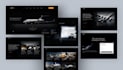 design luxury aviation private jet charter website, concierge travel website