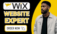 do wix website redesign  wix website design wix website development wix site