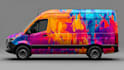 create van wrap design, car wrap design, truck wrap design