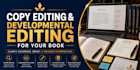 developmental structural edit line copy editing proofreading grammar check kdp