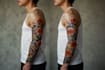 make super artistic tattoo designs in japanese style