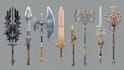 design unique weapons illustrations