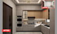 design kitchen cabinet layout in 3d