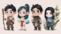draw cute chibi art commissions