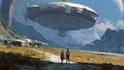 draw sci fi art, concept art, sci fi art illustration