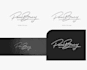 design elegant cursive signature logo