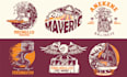 create a hand drawn, retro, badge, vintage logo design