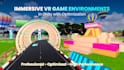 create immersive VR game environments in unity with optimization