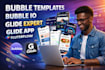 base44 app bubble io flutterflow glide nocode expert lovable web VA ghl VA a2p