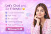 provide friendly text chat and conversation