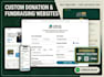build a donation or fundraising website with custom donation form