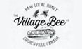 unique eye catching honey bee logo label design