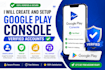 create play console google developer account