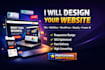 do wix webflow wordpress elementor landing page shopify framer ai website design