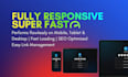 code a custom HTML CSS link in bio website