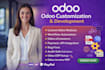 develop odoo ecommerce, odoo erp invoice setup, custom odoo modules